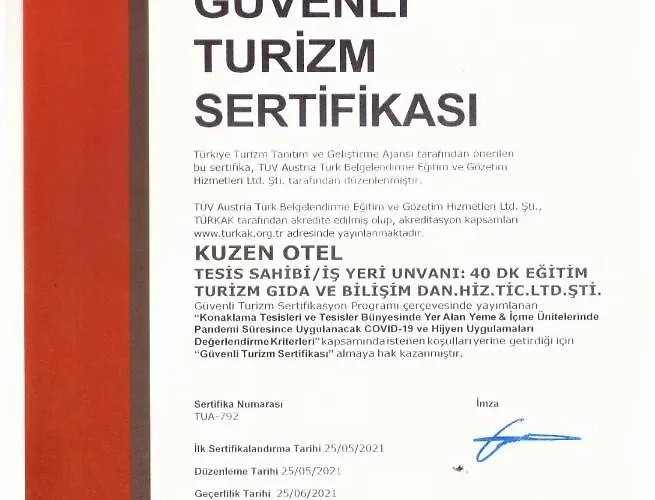 Hotel Kuzen (adults Only) Istambul